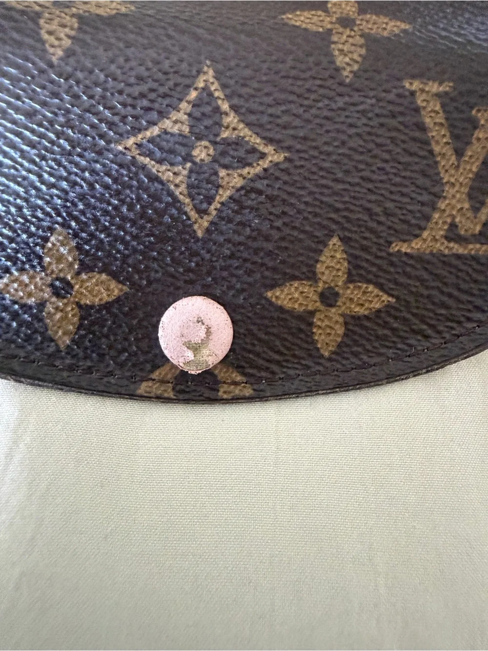 Louis Vuitton Victorine Wallet Monogram Canvas Rose Ballerine